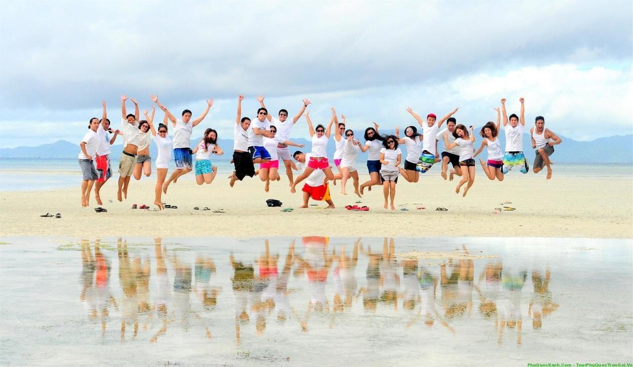 Grand Pearl Minh Chau - Quan Lan Hotel Bagian luar foto